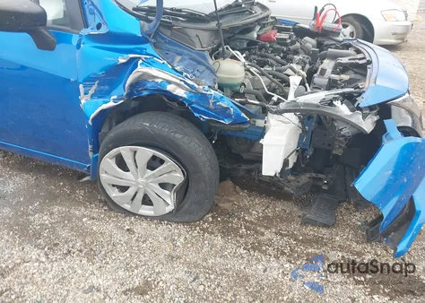 2020 Nissan Versa S 5-Speed Manual Transmission из США, поврежденный, VIN 3N1CN8BVXLL865722